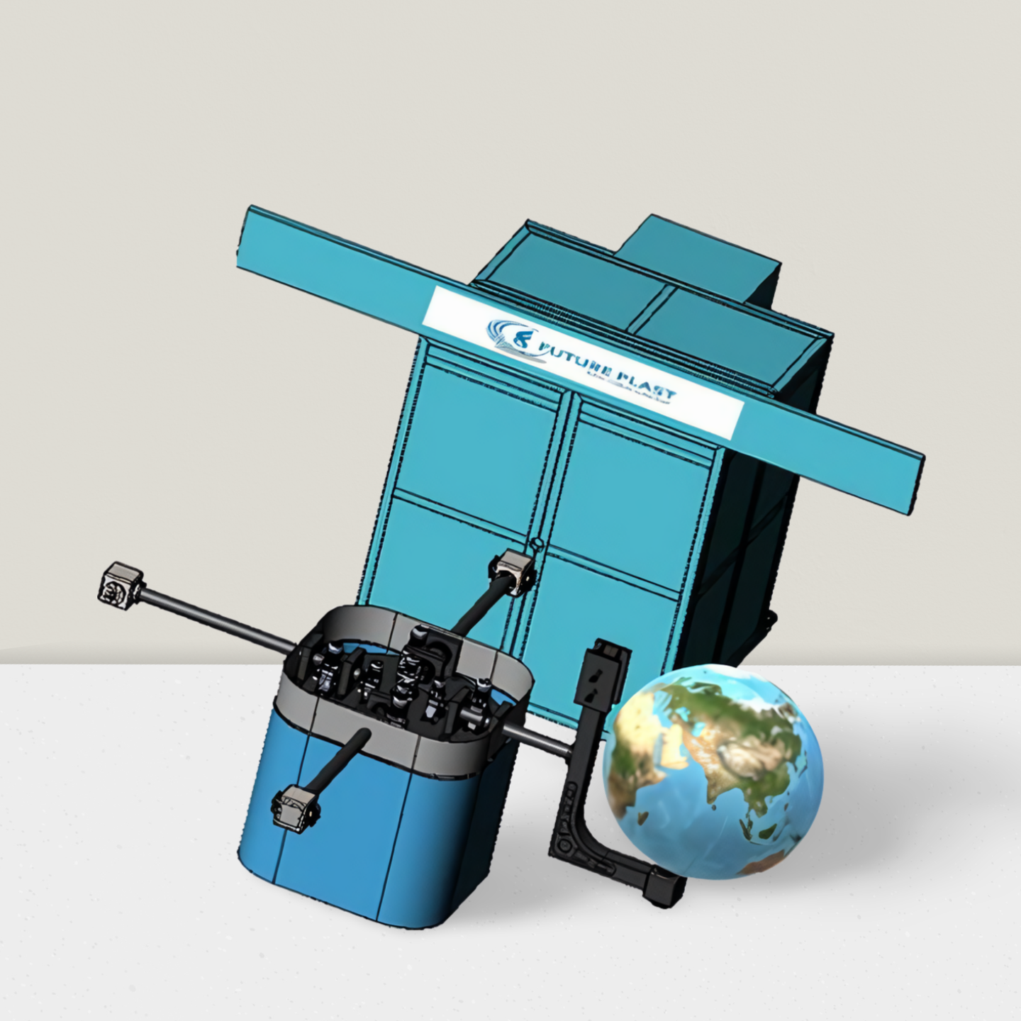 10000 L Bi Axial Machine